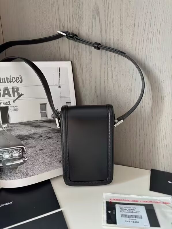 Y*L solferino mini bag in smooth leather 18 x 11 x 5 cm