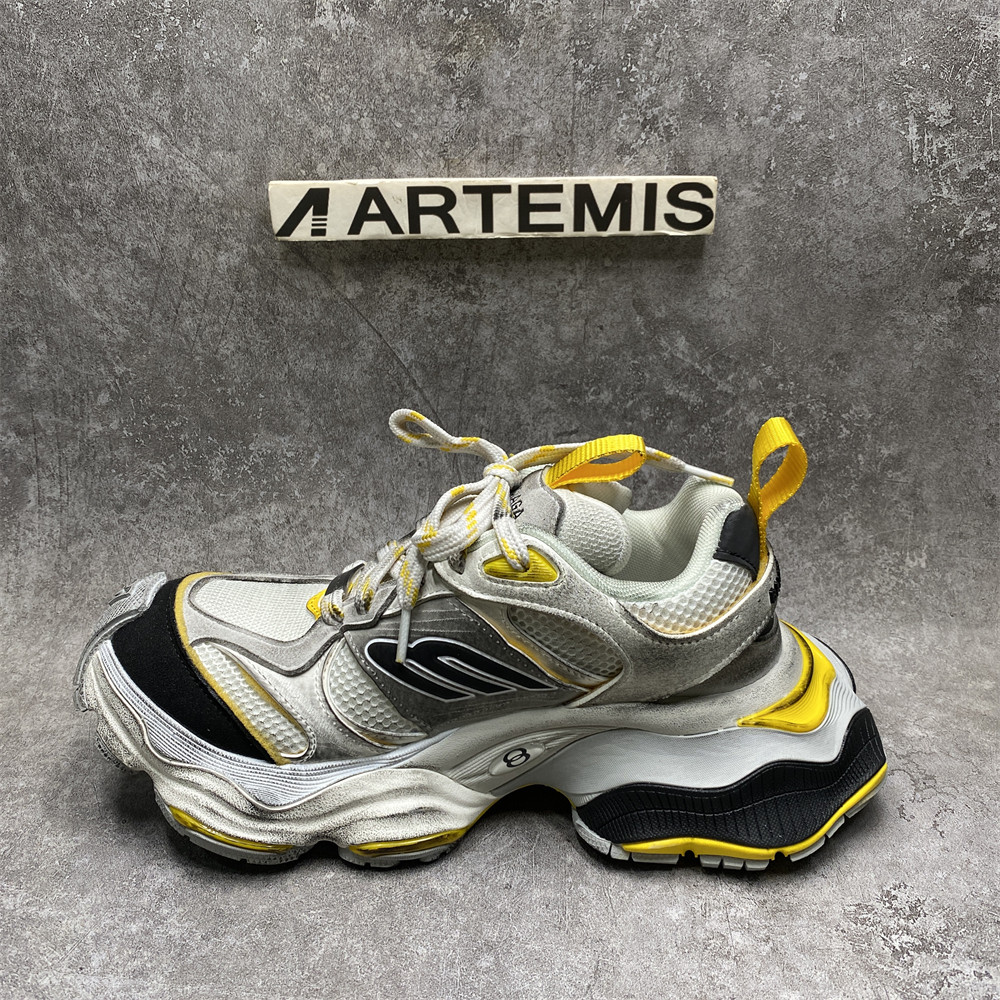 Balenciga Cargo Sneaker Grey Black Yellow