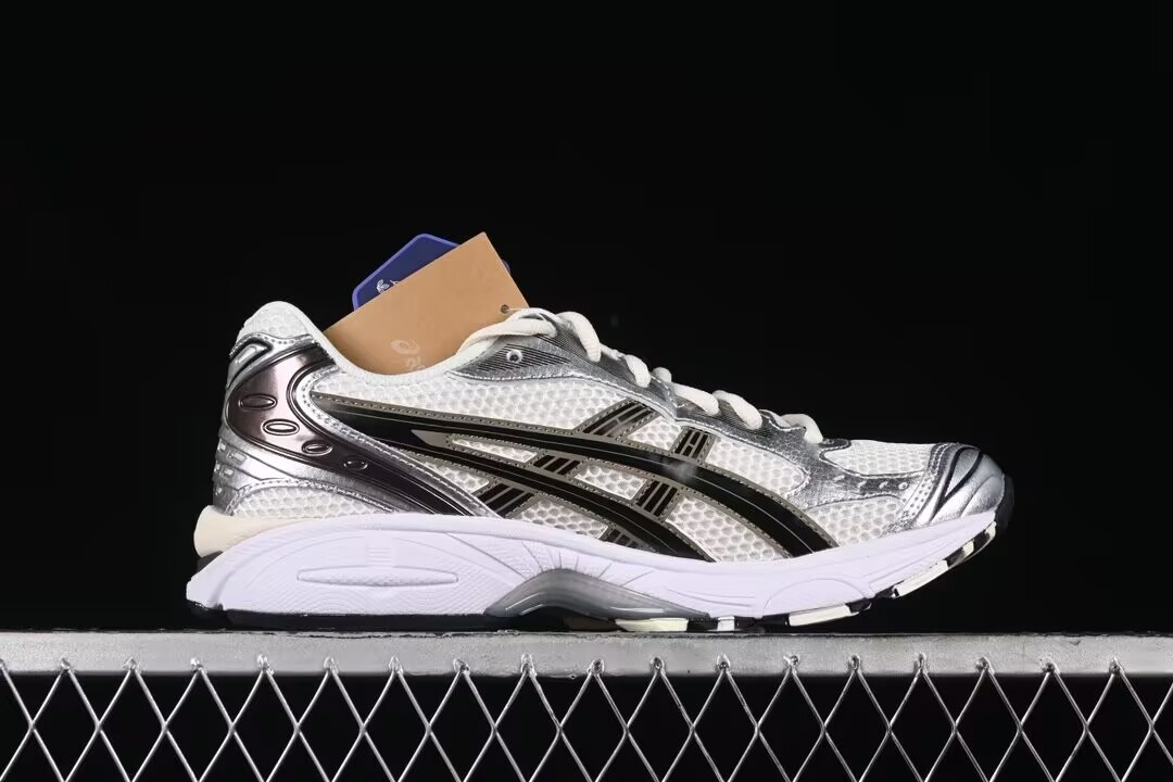 ua As*ic*s gel-kayano 14 cream black metallic plum