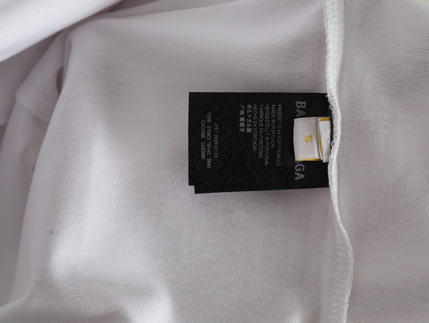 Ba*len*cia*ga short-sleeved t-shirt