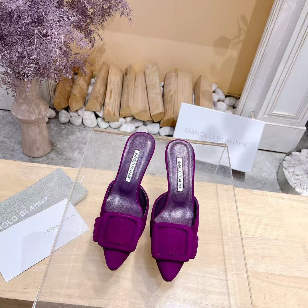 ua man010 B1ahn*k mules 7.5cm