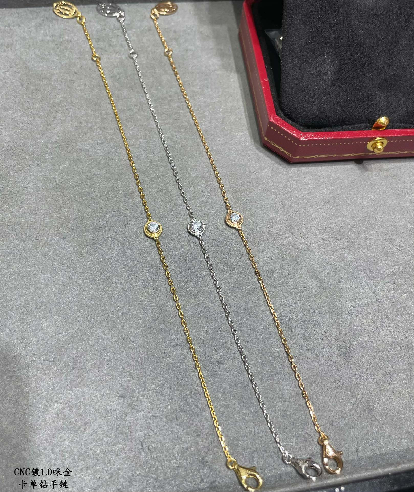 ca*t*er single Di*m*nd bracelet