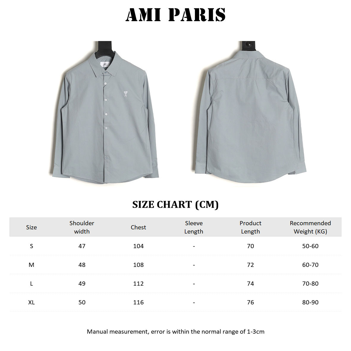 AMI Paris Long-sleeved Shirts