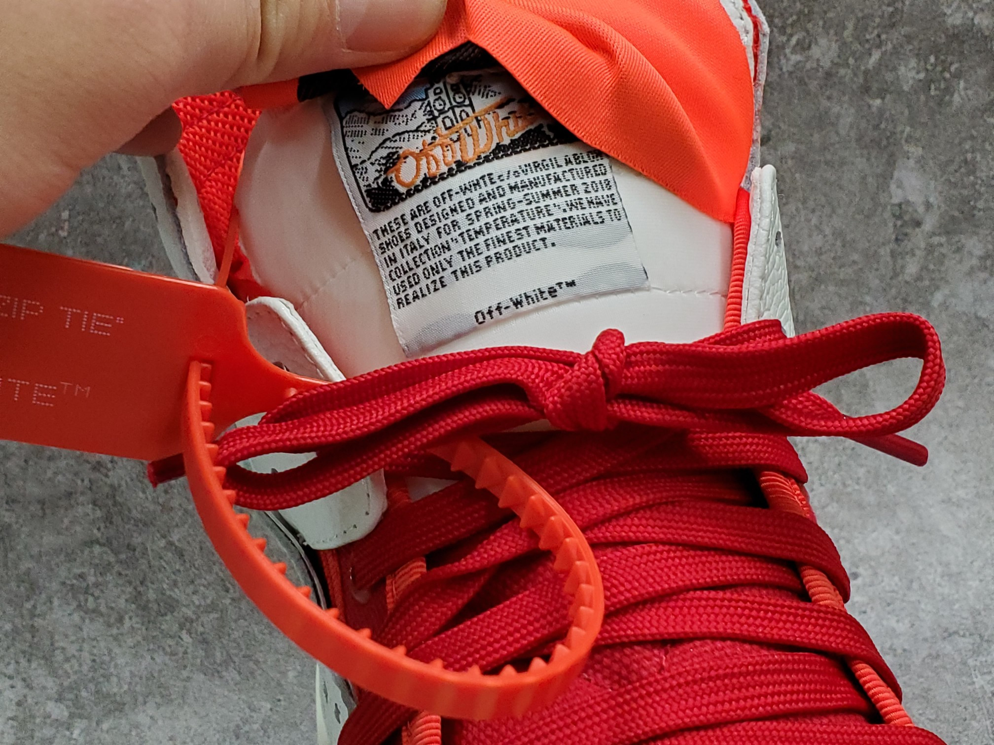 OFF-WHITE Off-Court 3.0 High Red White