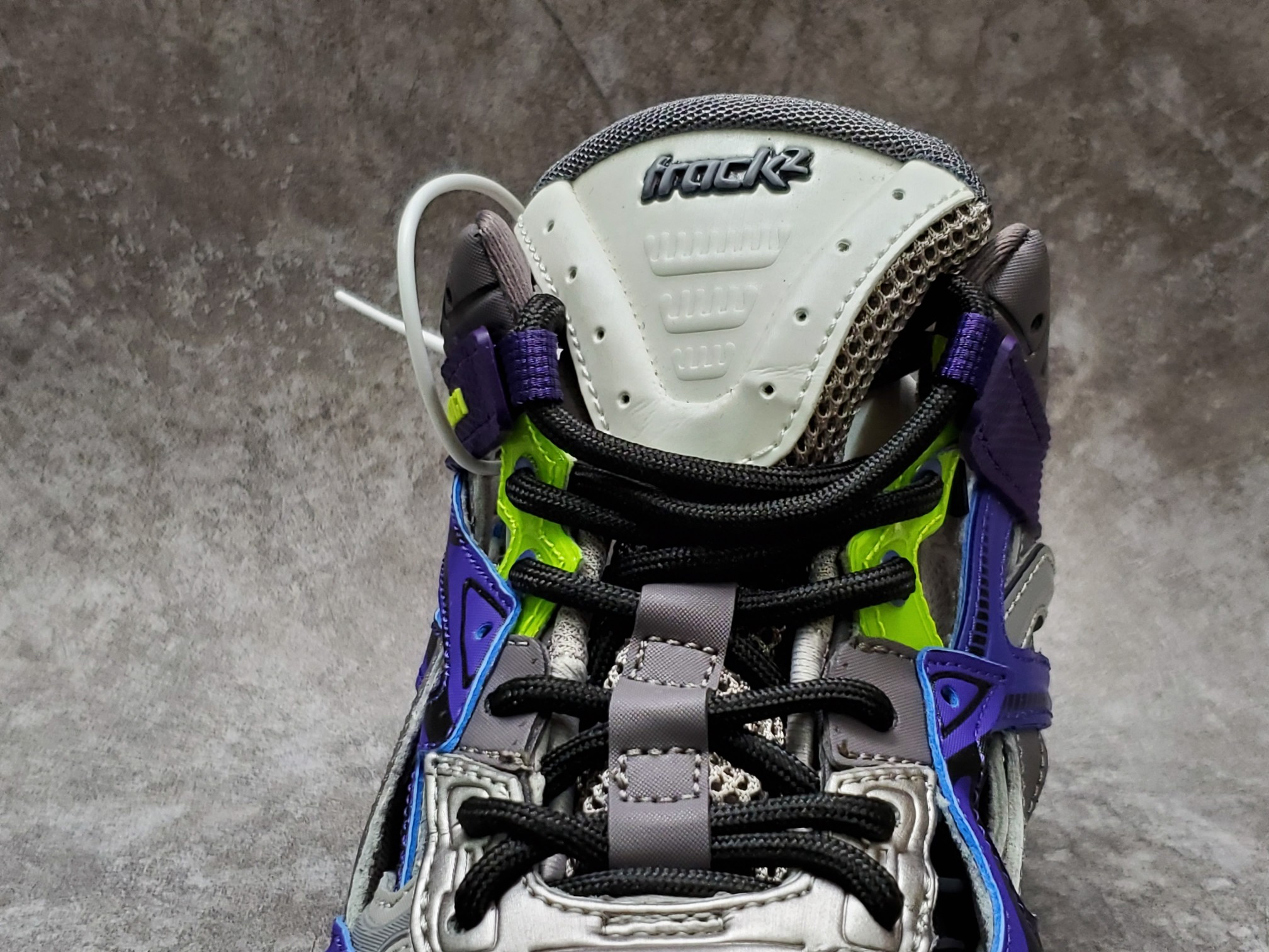 Balenciga Track 2 Trainer Purple Green