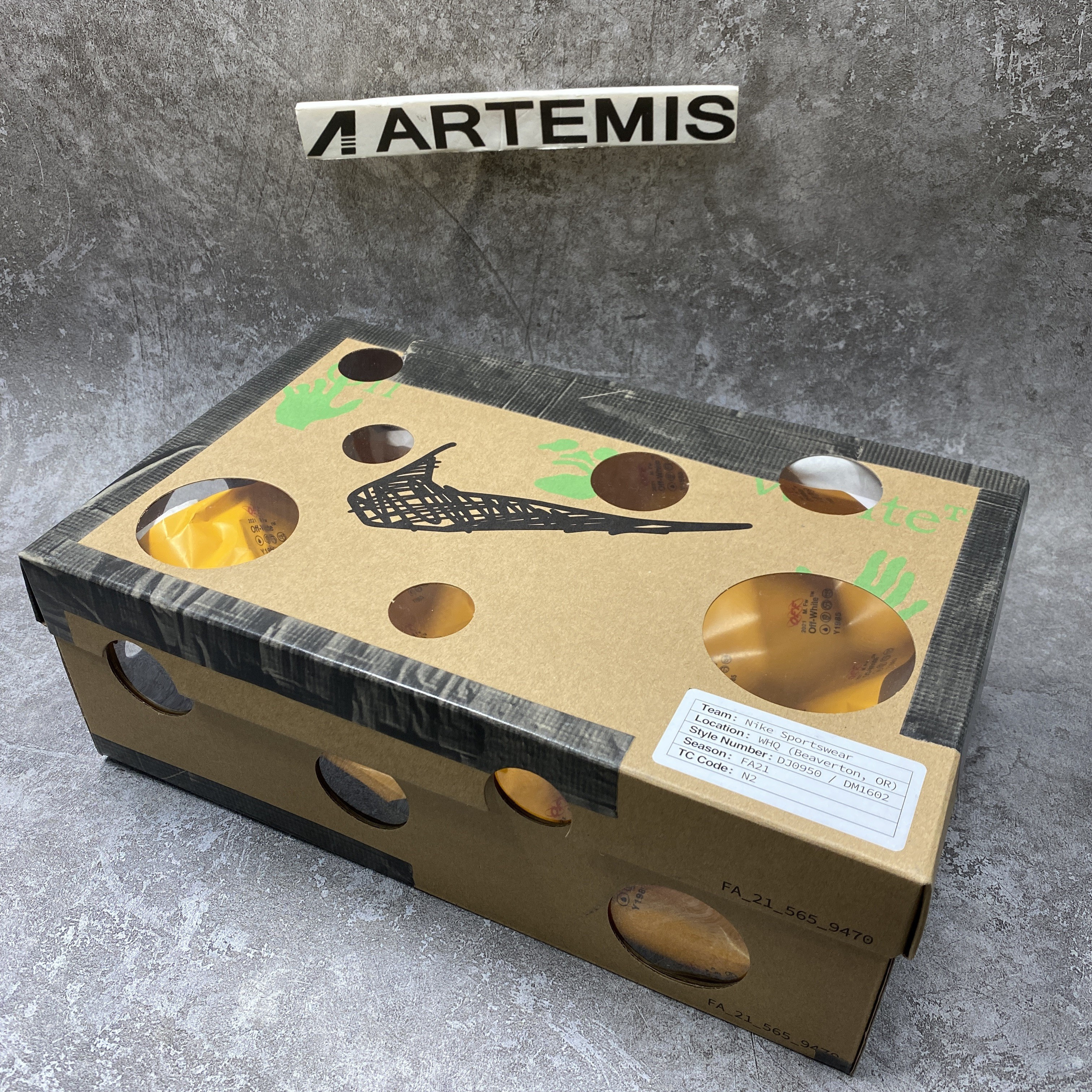 Nike Dunk Low Off-White Lot 41