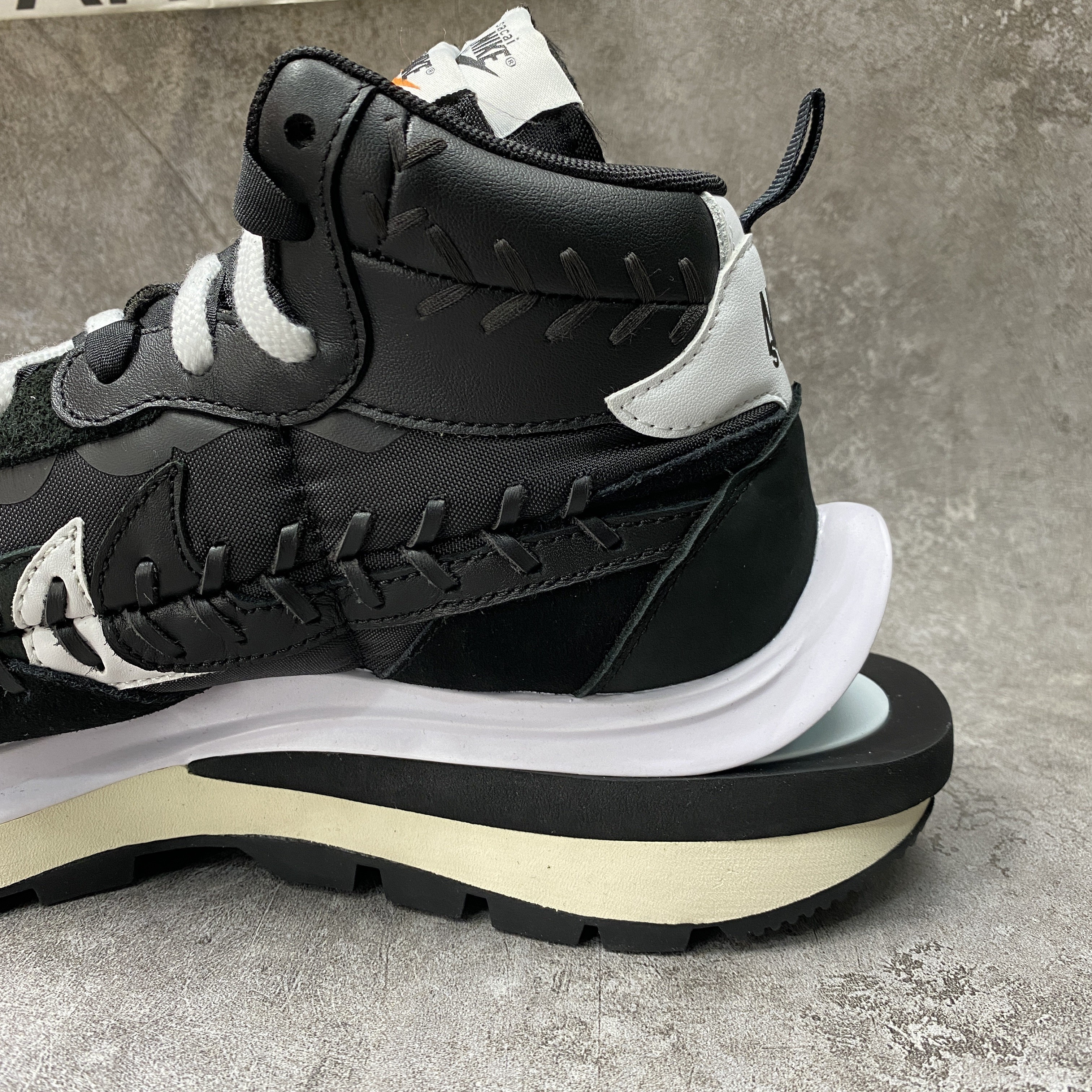 Nike Vaporwaffle Sacai Jean Paul Gaultier Black White