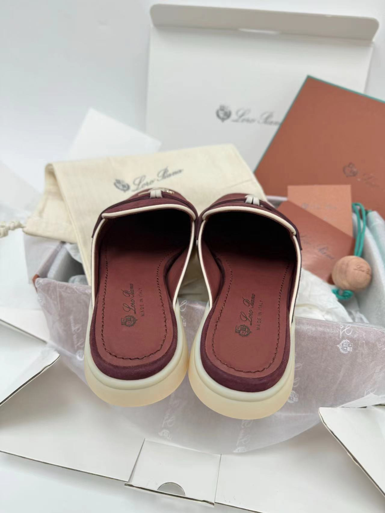 ua L**o p*ana  babouche charms walk moccasin slipper moccasin (customized, no return no exchange)