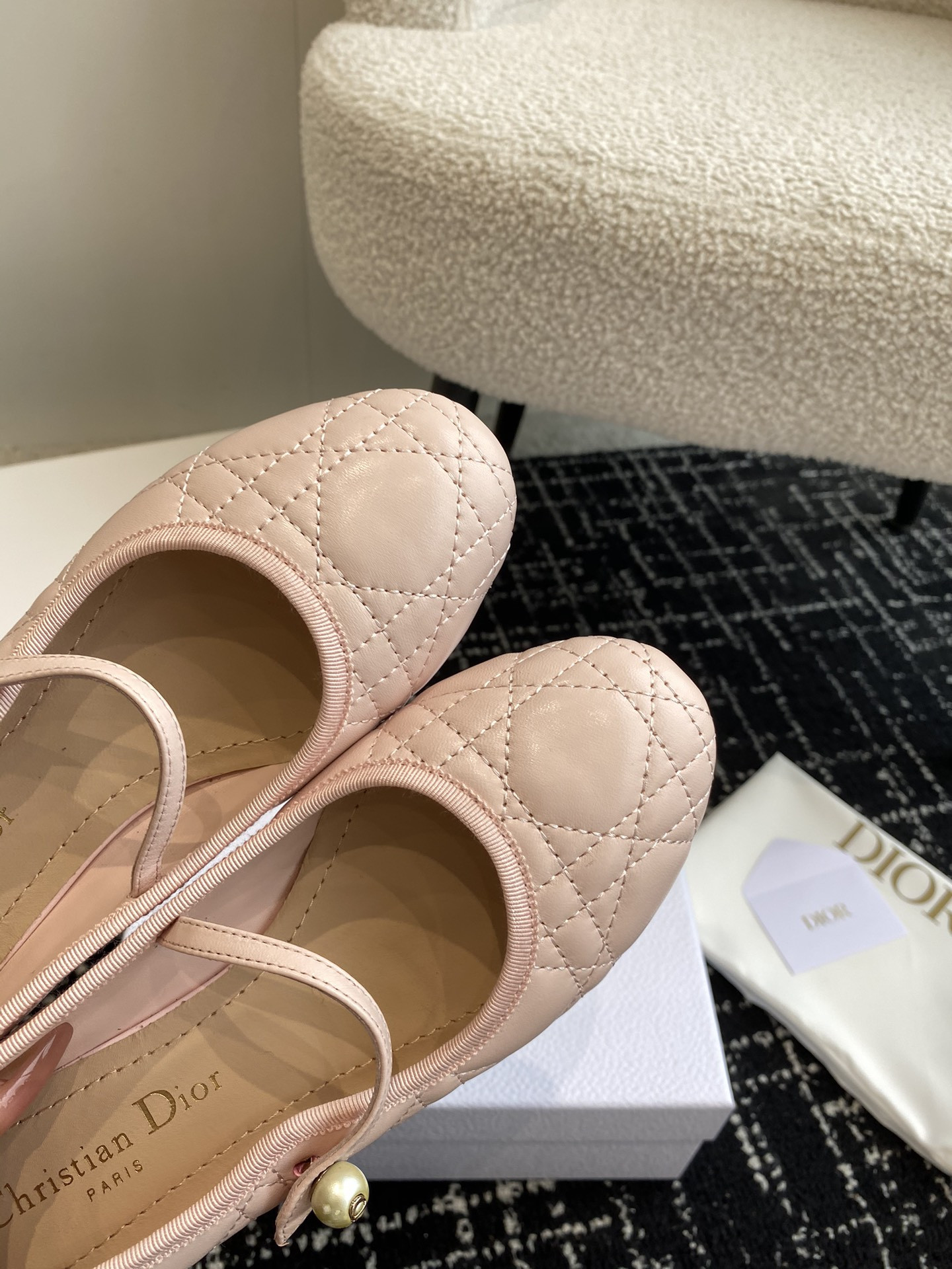 ua D*or ballet pump rose