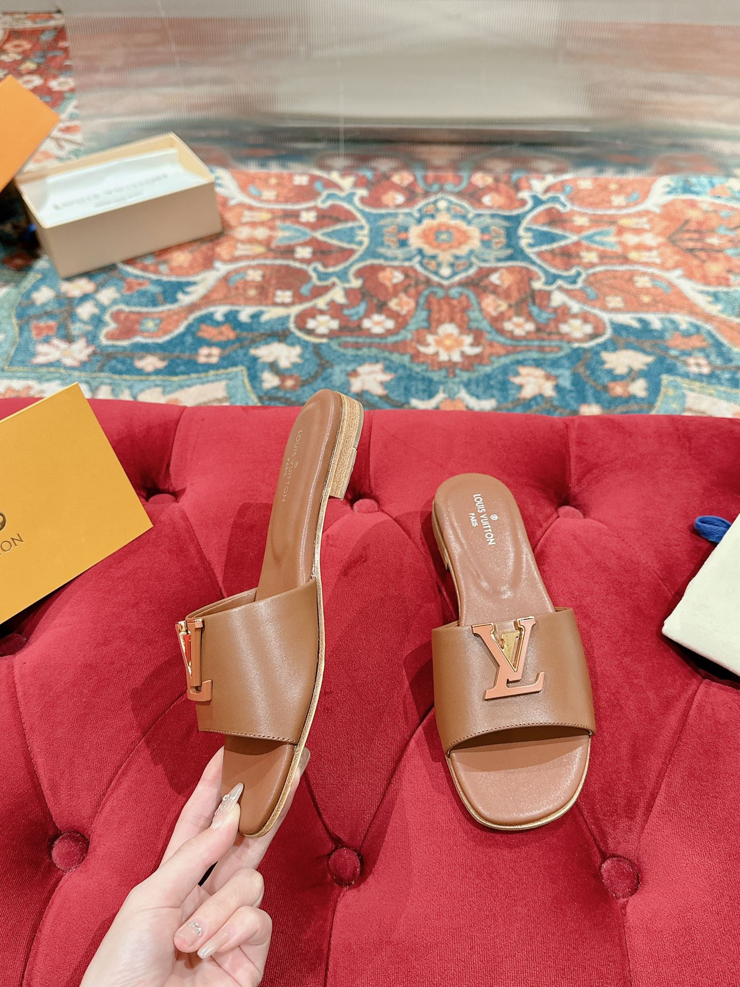 UA LV Capri Flat Mule