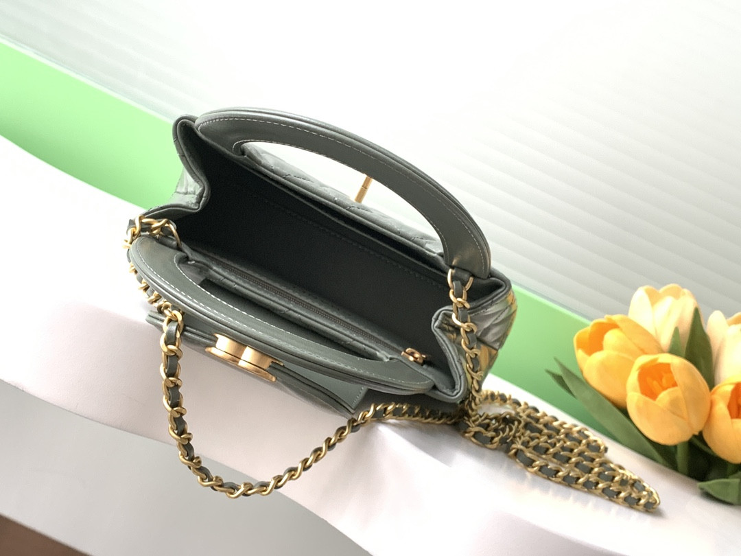 Ch*el 25c kelly 19x13x7cm