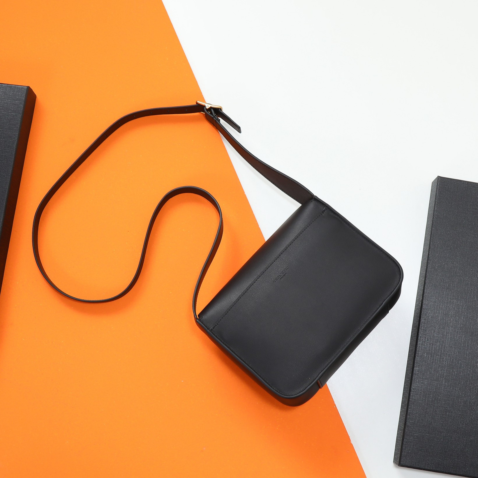 Y*L niki satchel in leather 21.5x16x9cm