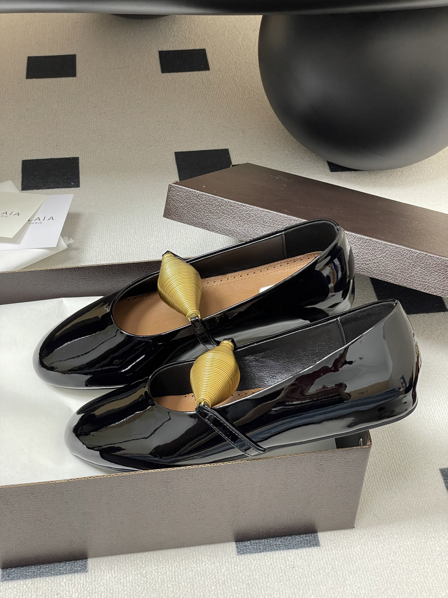 UA Alaïa Jewel Ballet Flats(Customized Size 7-10 days production time)