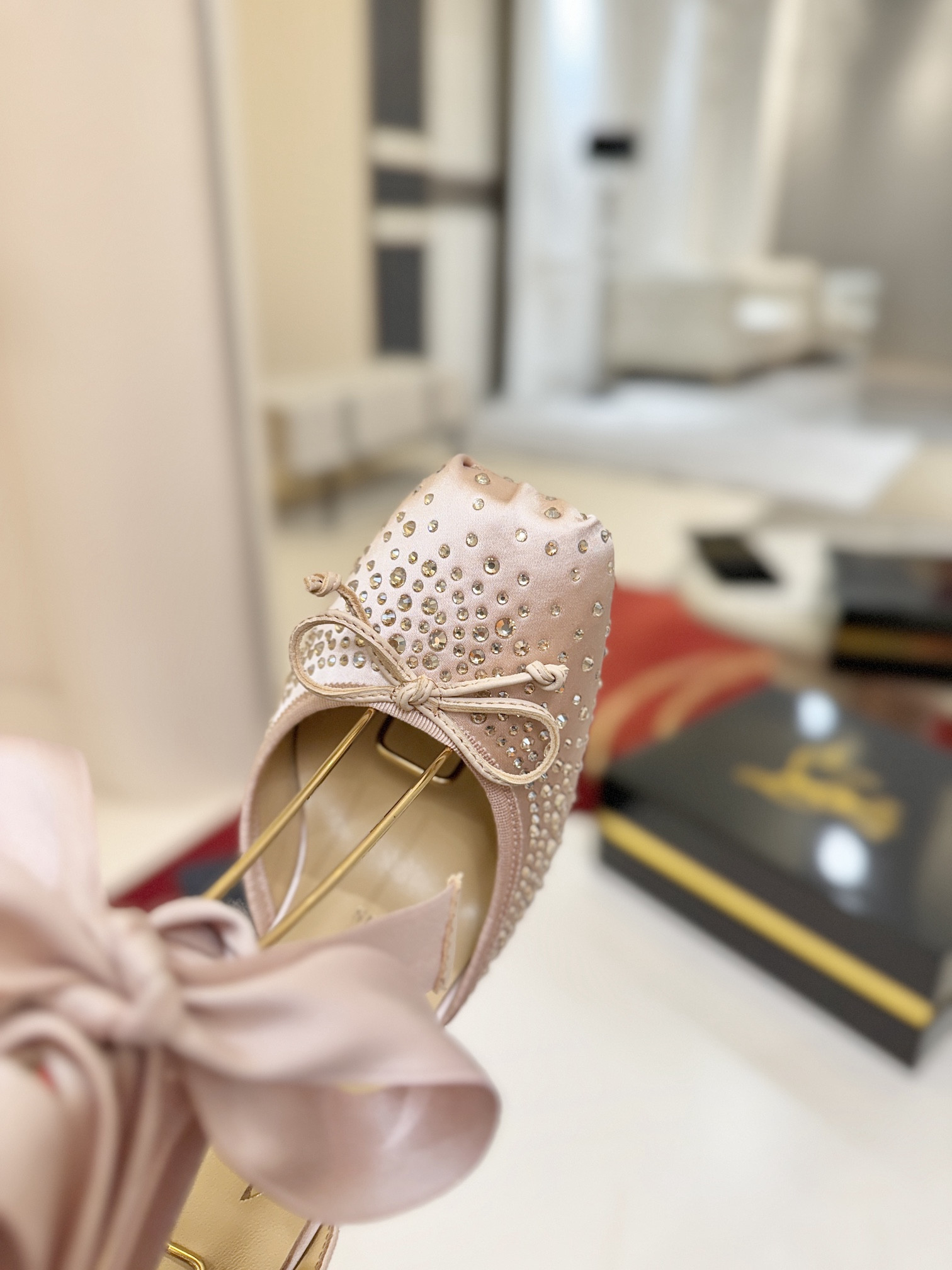 ua Ch**an louboutin shoes 10cm heel